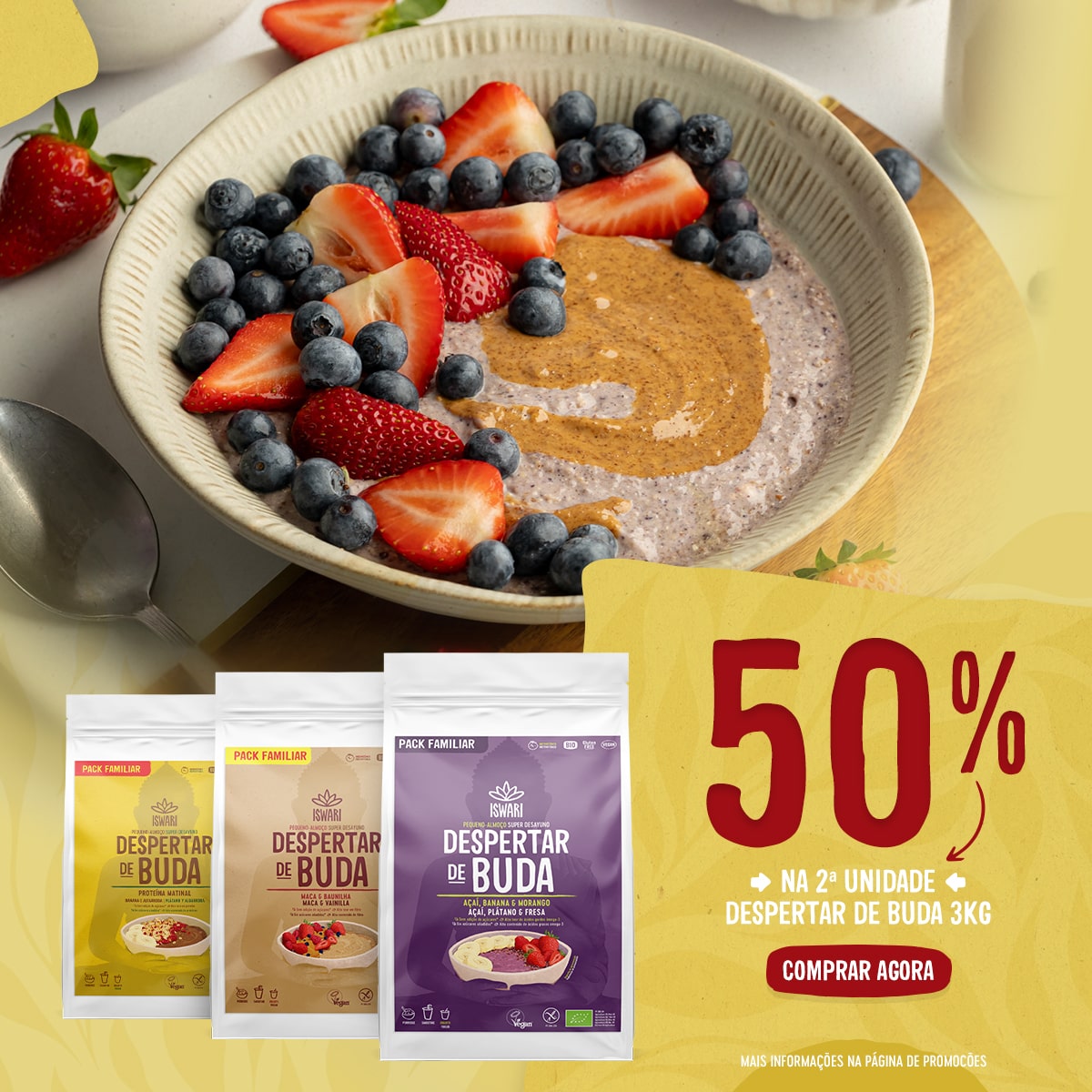 -50% no 2º Despertar de Buda 3kg